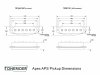 Przetworniki TONERIDER Apex Plus Set (WH)